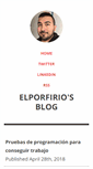 Mobile Screenshot of elporfirio.com